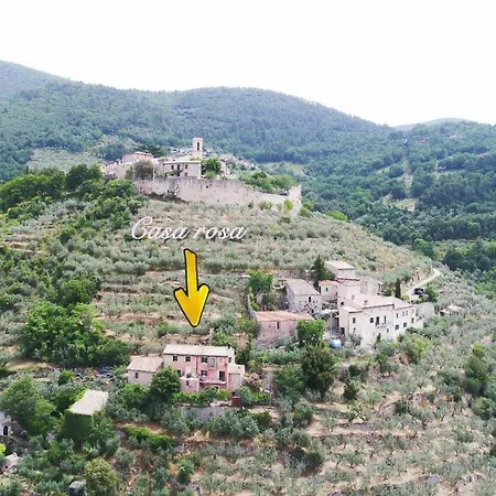 Nyaraló Rurale Nei Pressi Castello Campello sul Clitunno
